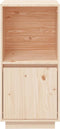 vidaXL - Dressoir - 38x35x80 - cm - massief - grenenhout