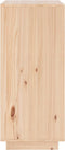 vidaXL - Dressoir - 38x35x80 - cm - massief - grenenhout