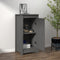 vidaXL - Dressoir - 39x35x80 - cm - massief - grenenhout - grijs