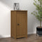 vidaXL - Dressoir - 39x35x80 - cm - massief - grenenhout - honingbruin