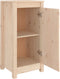vidaXL - Dressoir - 39x35x80 - cm - massief - grenenhout