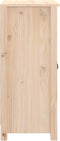 vidaXL - Dressoir - 39x35x80 - cm - massief - grenenhout