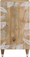vidaXL - Dressoir - 40x33,5x75 - cm - massief - mangohout