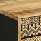 vidaXL - Dressoir - 40x33,5x75 - cm - massief - ruw - mangohout