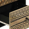 vidaXL - Dressoir - 40x33,5x75 - cm - massief - ruw - mangohout