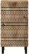 vidaXL - Dressoir - 40x33,5x75 - cm - massief - ruw - mangohout