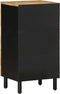vidaXL - Dressoir - 40x33,5x75 - cm - massief - ruw - mangohout