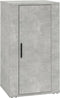 vidaXL - Dressoir - 40x33x70 - cm - bewerkt - hout - betongrijs