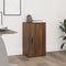 vidaXL - Dressoir - 40x33x70 - cm - bewerkt - hout - bruin - eikenkleur