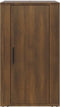 vidaXL - Dressoir - 40x33x70 - cm - bewerkt - hout - bruin - eikenkleur