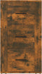 vidaXL - Dressoir - 40x33x70 - cm - bewerkt - hout - gerookt - eikenkleurig