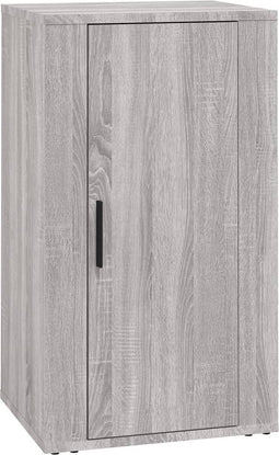 vidaXL - Dressoir - 40x33x70 - cm - bewerkt - hout - grijs - sonoma - eikenkleurig