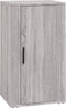 vidaXL - Dressoir - 40x33x70 - cm - bewerkt - hout - grijs - sonoma - eikenkleurig