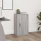 vidaXL - Dressoir - 40x33x70 - cm - bewerkt - hout - grijs - sonoma - eikenkleurig
