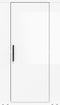 vidaXL - Dressoir - 40x33x70 - cm - bewerkt - hout - hoogglans - wit