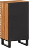 vidaXL - Dressoir - 40x34x75 - cm - massief - acaciahout