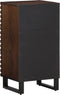 vidaXL - Dressoir - 40x34x75 - cm - massief - mangohout - bruin