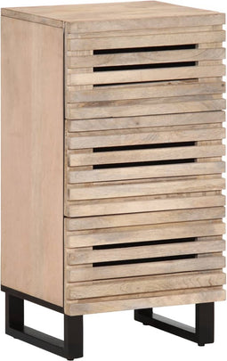 vidaXL - Dressoir - 40x34x75 - cm - massief - mangohout