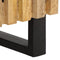 vidaXL - Dressoir - 40x34x75 - cm - massief - ruw - mangohout