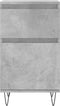 vidaXL - Dressoir - 40x35x70 - cm - bewerkt - hout - betongrijs