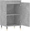 vidaXL - Dressoir - 40x35x70 - cm - bewerkt - hout - betongrijs