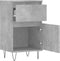 vidaXL - Dressoir - 40x35x70 - cm - bewerkt - hout - betongrijs