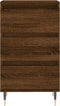 vidaXL - Dressoir - 40x35x70 - cm - bewerkt - hout - bruin - eikenkleur