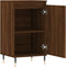 vidaXL - Dressoir - 40x35x70 - cm - bewerkt - hout - bruin - eikenkleur