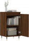 vidaXL - Dressoir - 40x35x70 - cm - bewerkt - hout - bruin - eikenkleur