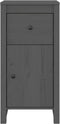 vidaXL - Dressoir - 40x35x80 - cm - massief - grenenhout - grijs