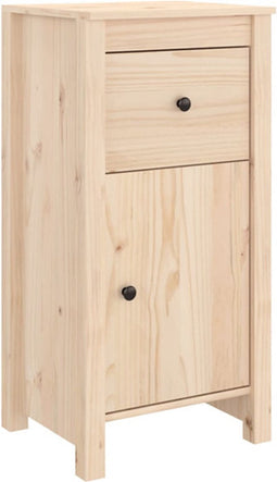 vidaXL - Dressoir - 40x35x80 - cm - massief - grenenhout