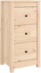vidaXL - Dressoir - 40x35x80 - cm - massief - grenenhout