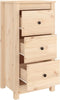 vidaXL - Dressoir - 40x35x80 - cm - massief - grenenhout