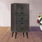 vidaXL - Dressoir - 40x40x91 - cm - massief - mangohout