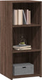 vidaXL - Dressoir - 40x41x93 - cm - bewerkt - hout - bruin - eikenkleur