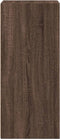 vidaXL - Dressoir - 40x41x93 - cm - bewerkt - hout - bruin - eikenkleur