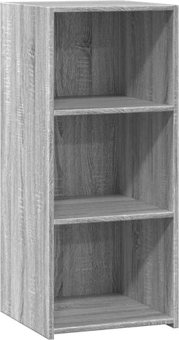 vidaXL - Dressoir - 40x41x93 - cm - bewerkt - hout - grijs - sonoma - eikenkleurig
