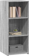 vidaXL - Dressoir - 40x41x93 - cm - bewerkt - hout - grijs - sonoma - eikenkleurig