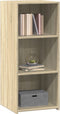 vidaXL - Dressoir - 40x41x93 - cm - bewerkt - hout - sonoma - eikenkleurig