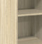 vidaXL - Dressoir - 40x41x93 - cm - bewerkt - hout - sonoma - eikenkleurig