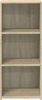 vidaXL - Dressoir - 40x41x93 - cm - bewerkt - hout - sonoma - eikenkleurig