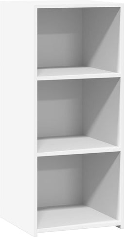 vidaXL - Dressoir - 40x41x93 - cm - bewerkt - hout - wit