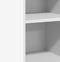 vidaXL - Dressoir - 40x41x93 - cm - bewerkt - hout - wit