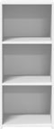 vidaXL - Dressoir - 40x41x93 - cm - bewerkt - hout - wit