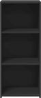 vidaXL - Dressoir - 40x41x93 - cm - bewerkt - hout - zwart