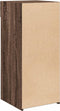 vidaXL - Dressoir - 40x42,5x93 - cm - bewerkt - hout - bruin - eikenkleur