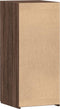 vidaXL - Dressoir - 40x42,5x93 - cm - bewerkt - hout - bruin - eikenkleur