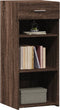 vidaXL - Dressoir - 40x42,5x93 - cm - bewerkt - hout - bruin - eikenkleur