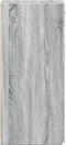 vidaXL - Dressoir - 40x42,5x93 - cm - bewerkt - hout - grijs - sonoma - eikenkleur