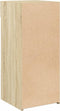 vidaXL - Dressoir - 40x42,5x93 - cm - bewerkt - hout - sonoma - eikenkleurig